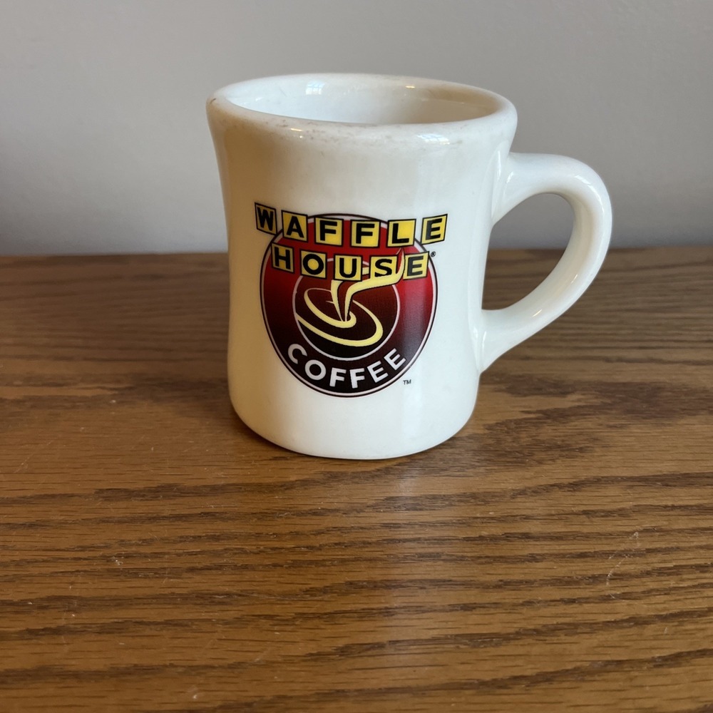 Vintage Waffle House Restaurant Tuxton Heavy Diner Coffee Mug 8oz